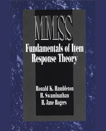 Fundamentals of Item Response Theory, 1st Edition