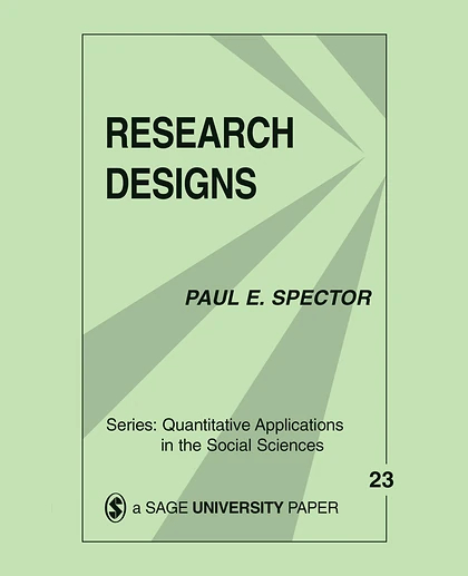 Research Designs, 1st Edition