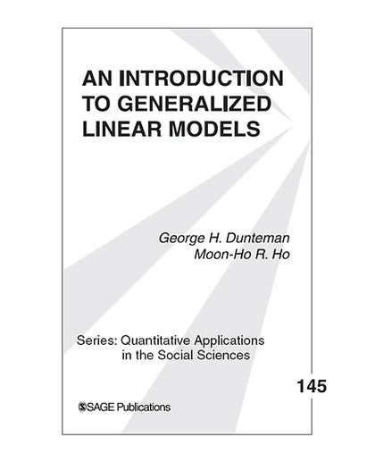An Introduction to Generalized Linear Models, 1st Edition