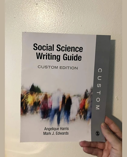 Sage Writing Guide for Social Sciences
