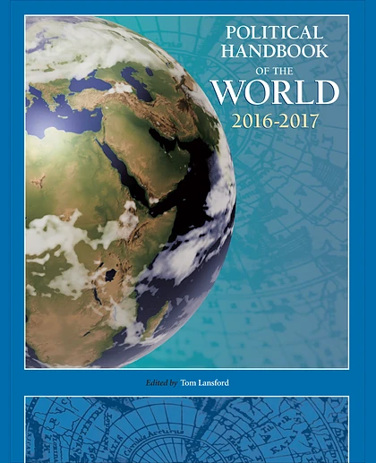 Political Handbook of the World 2016-2017, 1st Edition