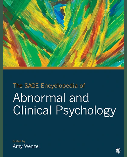 The SAGE Encyclopedia of Abnormal and Clinical Psychology, 1st Edition