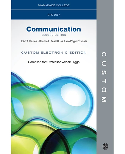 Custom: Communication Custom Electronic Edition