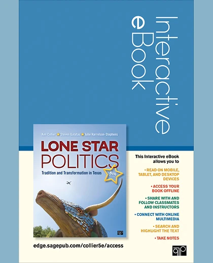 Lone Star Politics Interactive eBook Student Version: Tradition and Transformation in Texas