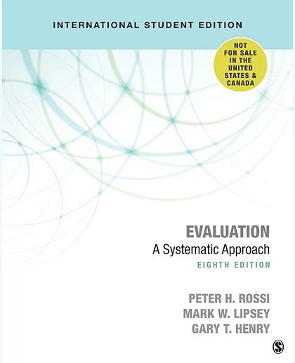 Evaluation - International Student Edition: A Systematic Approach, 8th Edition
