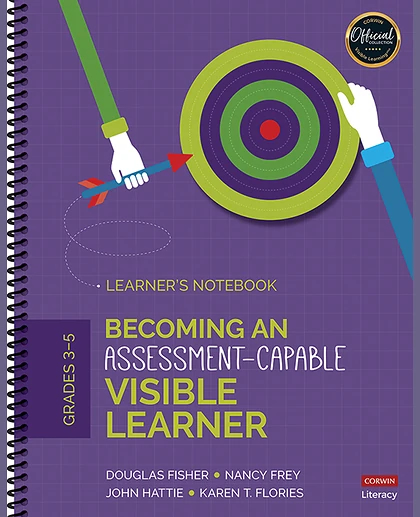 Becoming an Assessment-Capable Visible Learner, Grades 3-5: Learner's Notebook, 1st Edition