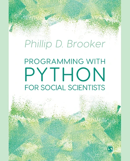 Programming with Python for Social Scientists