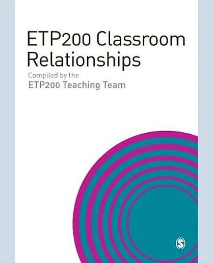 Etp200 Classroom Relationships