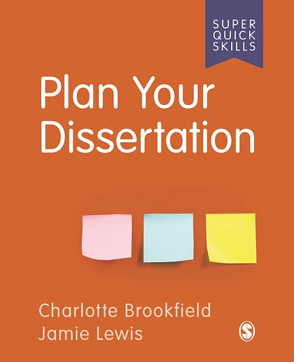 Plan Your Dissertation, 1st Edition
