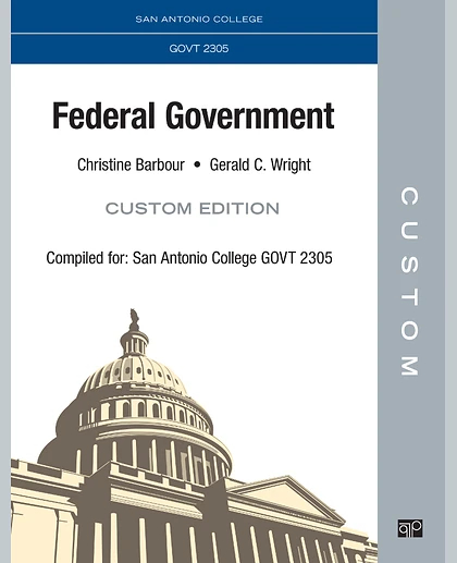 Custom: San Antonio College GOVT 2305 Federal Government Custom Interactive eBook, 1st Edition