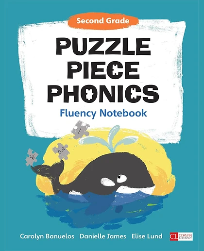 Puzzle Piece Phonics Fluency Notebook. Second Grade