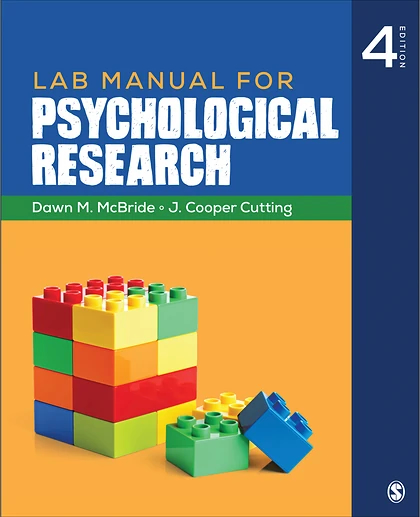 Lab Manual for Psychological Research, 4th Edition