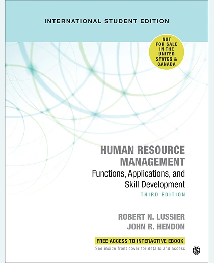 Human Resource Management: Functions, Applications, and Skill Development, 3rd Edition