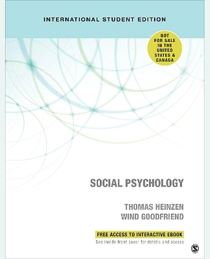 Social Psychology, International Edition