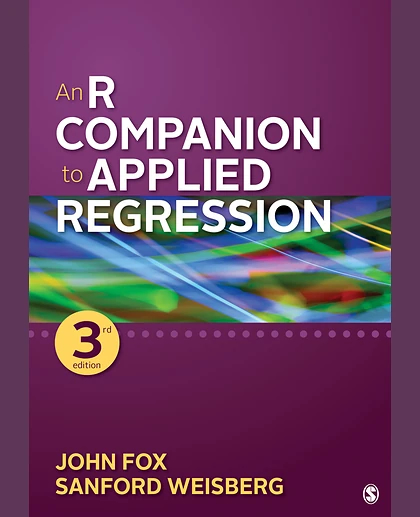 An R Companion to Applied Regression, 3rd Edition