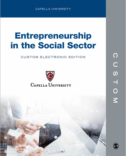 Custom: Capella University Wei-Skillern Entrepreneurship in the Social Sector