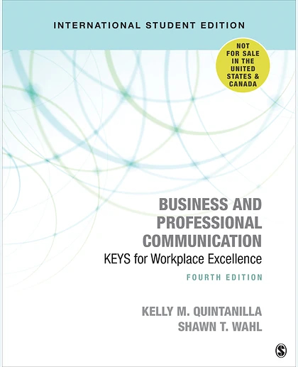 Business and Professional Communication - International Student Edition: KEYS for Workplace Excellence, 4th Edition