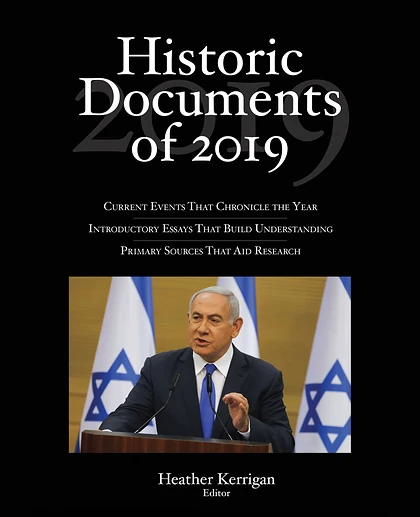 Historic Documents of 2019, 1st Edition