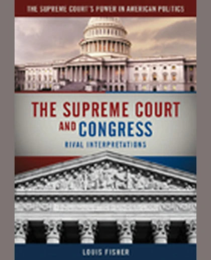 The Supreme Court and Congress, 1st Edition