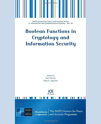 Boolean Functions in Cryptology and Information Security