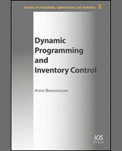 Dynamic Programming and Inventory Control, 1st Edition