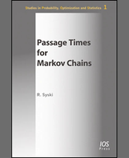 Passage Times for Markov Chains, 1st Edition