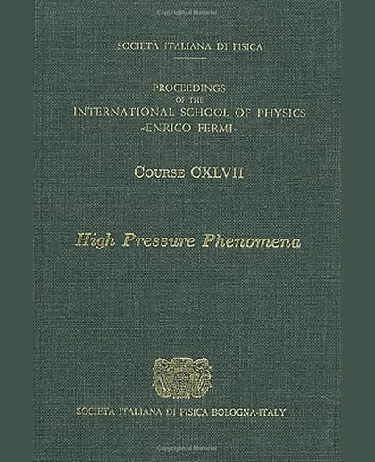 High Pressure Phenomena.