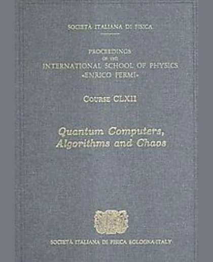Quantum Computers, Algorithms and Chaos.