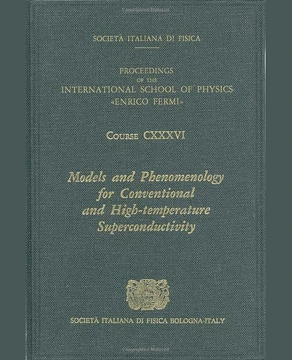 Models and Phenomenology for Conventional and High-Temperature Superconductivity.