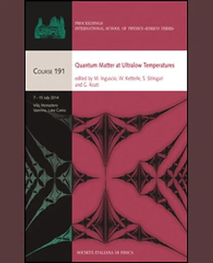 Quantum Matter at Ultralow Temperatures, 1st Edition