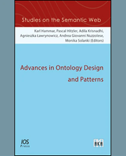 Advances in Ontology Design and Patterns, 1st Edition