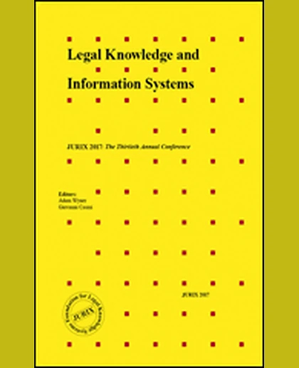 Legal Knowledge and Information Systems: JURIX 2017: The Thirtieth Annual Conference, 1st Edition