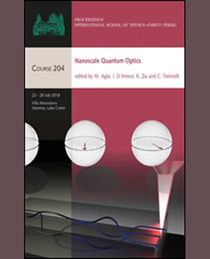 Nanoscale Quantum Optics, 1st Edition