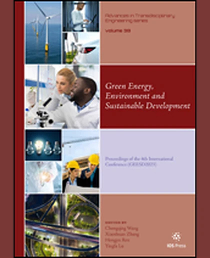 Green Energy, Environment and Sustainable Development: Proceedings of the 4th International Conference (GEESD2023), 1st Edition