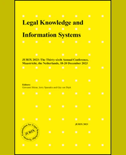 Legal Knowledge and Information Systems: JURIX 2023: The Thirty-sixth Annual Conference, Maastricht, the Netherlands, 18-20 December 2023, 1st Edition