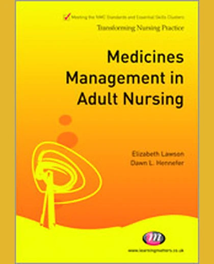 Medicines Management in Adult Nursing, 1st Edition