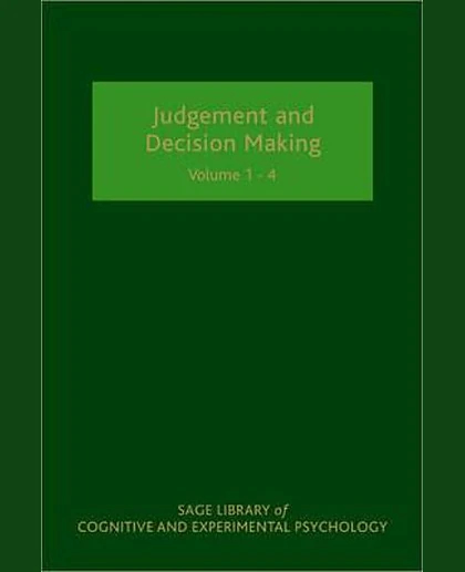 Judgement and Decision Making