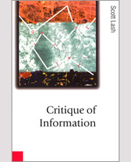 Critique of Information, 1st Edition
