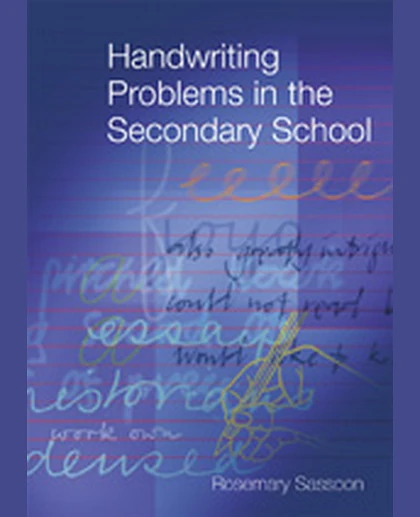 Handwriting Problems in the Secondary School, 1st Edition