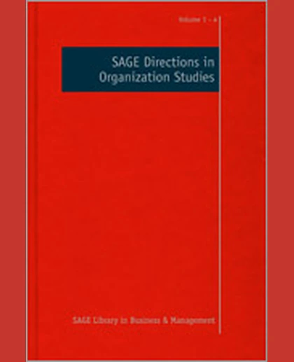 SAGE Directions in Organization Studies, 1st Edition
