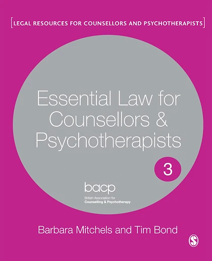 Essential Law for Counsellors and Psychotherapists
