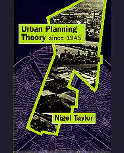 Urban Planning Theory Since 1945, 1st Edition