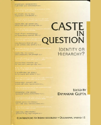 Caste in Question: Identity or Hierarchy?, 1st Edition