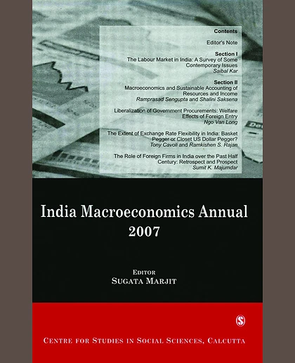 India Macroeconomics Annual 2007.