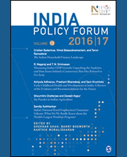 India Policy Forum 2016-17: Volume 13, 1st Edition
