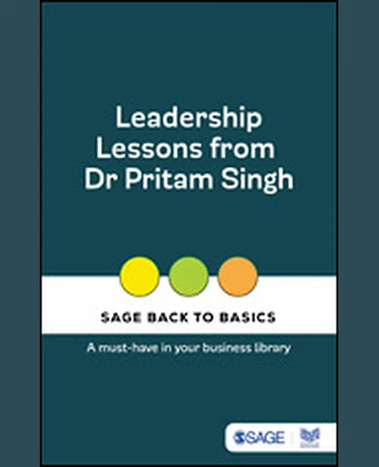 Leadership Lessons from Dr Pritam Singh
