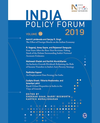 INDIA POLICY FORUM 2019: Volume 16.