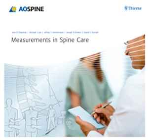 Measurements in Spine Care  1st