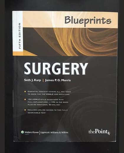 Blueprints Surgery, 5th Edition