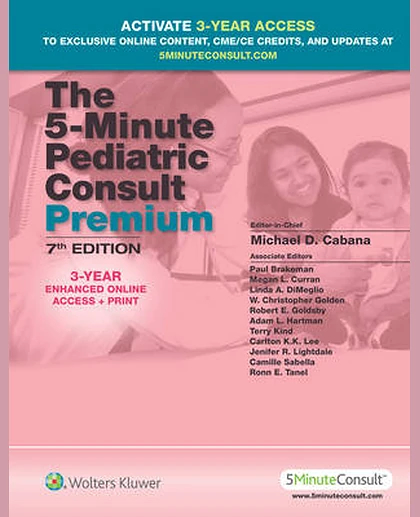 The 5-Minute Pediatric Consult Premium